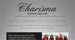 Desktop Screenshot of charismamarketing.com